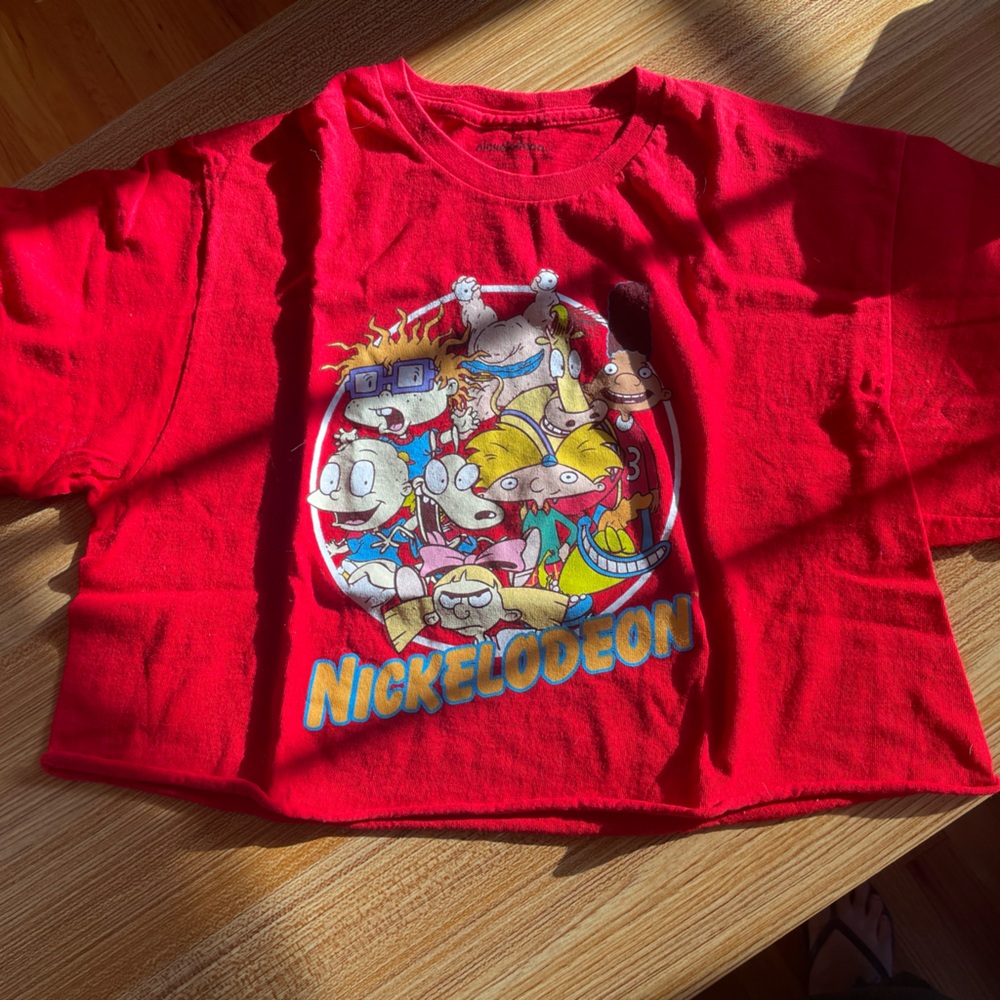 Nickelodeon Red Cartoon Tee
